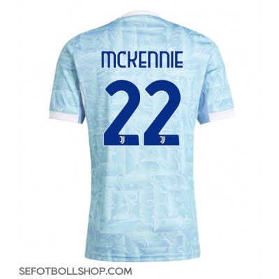 Billiga Juventus Weston McKennie #22 Borta fotbollskläder 2025-26 Kortärmad Billiga Juventus Weston McKennie #22 Borta fotbollskläder 2025-26 Kortärmad